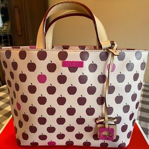 Kate Spade Pink Apple Grant Street Juno Tote